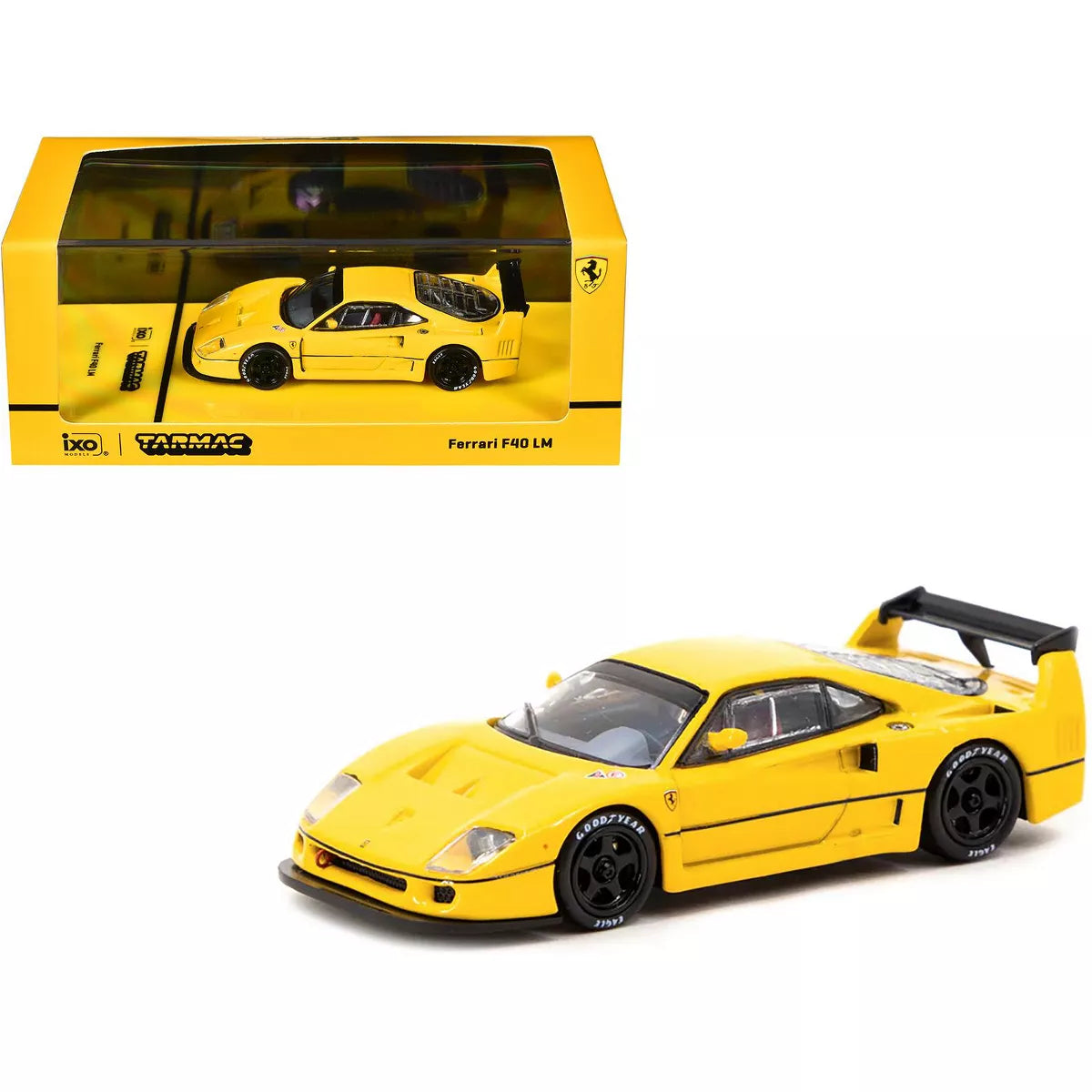 Tarmac Works 1/64 Ferrari F40 LM Yellow "Road64"