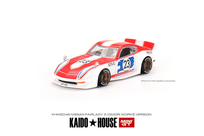 Kaido House x Mini GT 1:64 Datsun Fairlady Z Kaido GT Omori Works