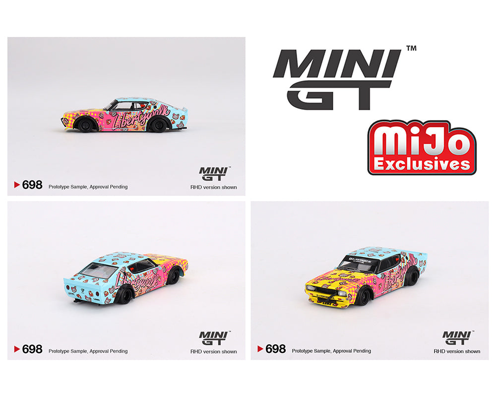 Nissan Skyline Kenmeri Liberty Walk LBWK KUMA 1/64 Diecast Model