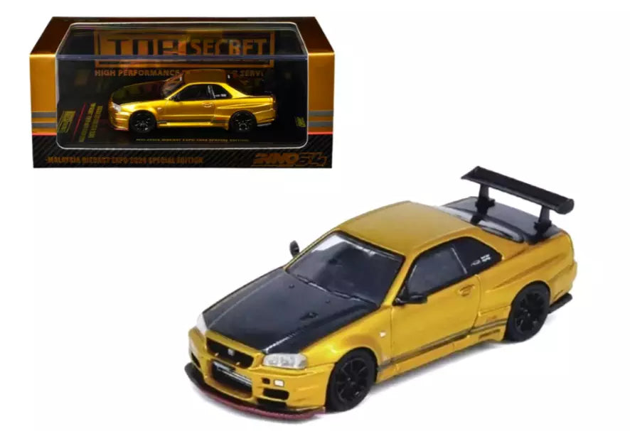 Inno64 1:64 Nissan Skyline GTR R34 Top Secret MDX 2024 Special IN64-R34TS-MDX24