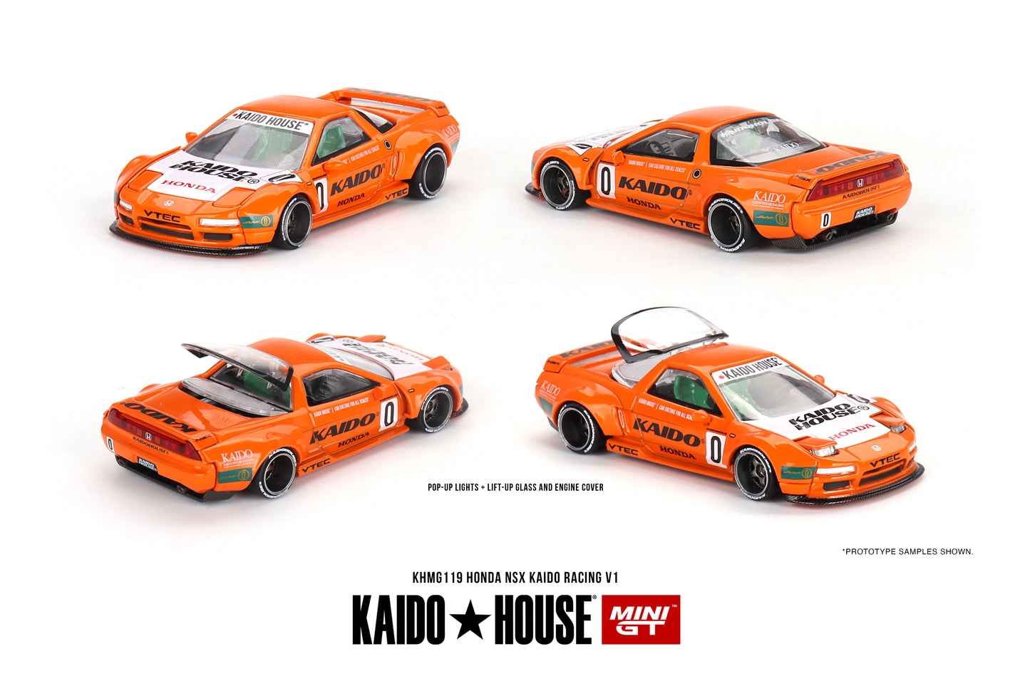 Kaido House x Mini GT 1:64 Honda NSX Kaido Racing V1