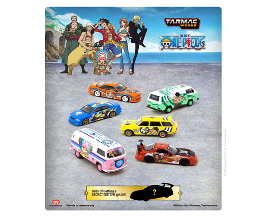 Tarmac Works 1:64 One Piece Model Car Collection VOL.1 Set of 6 Cars